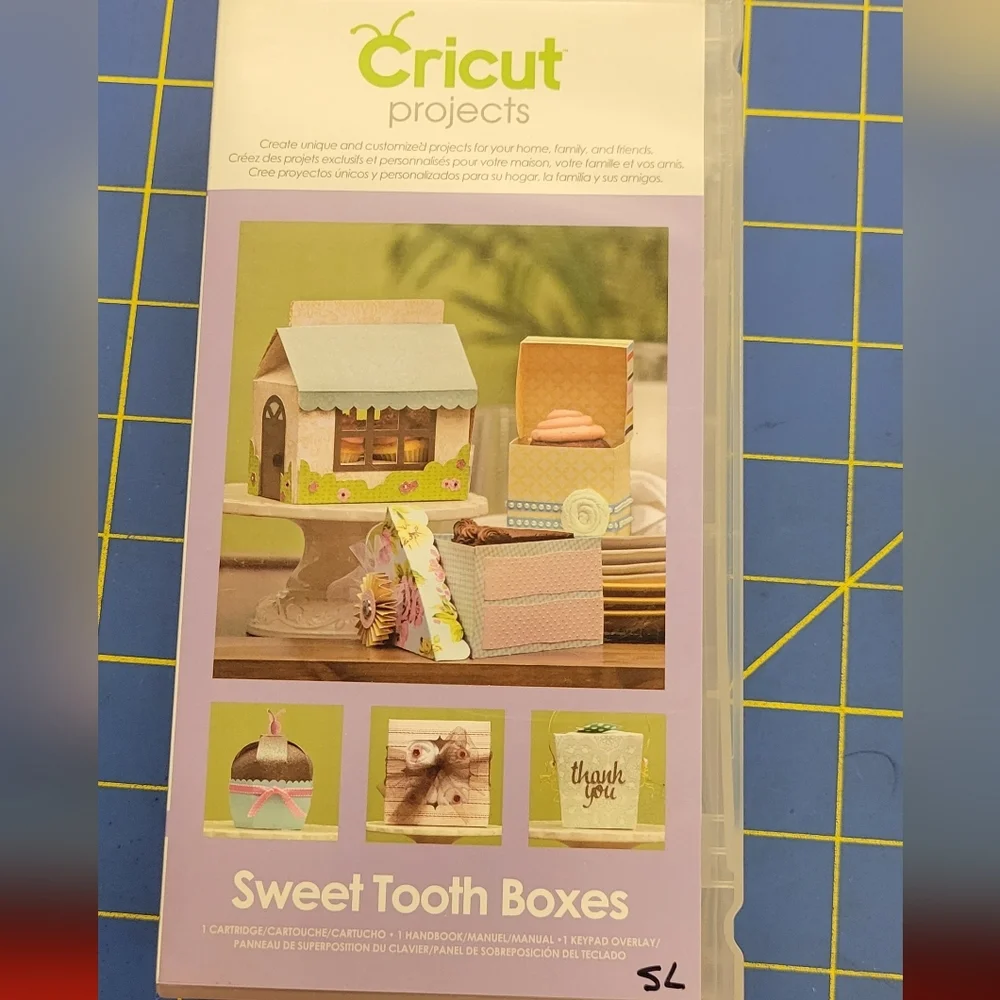 Cricut Cartridge Preowned - Sweet Tooth Boxes